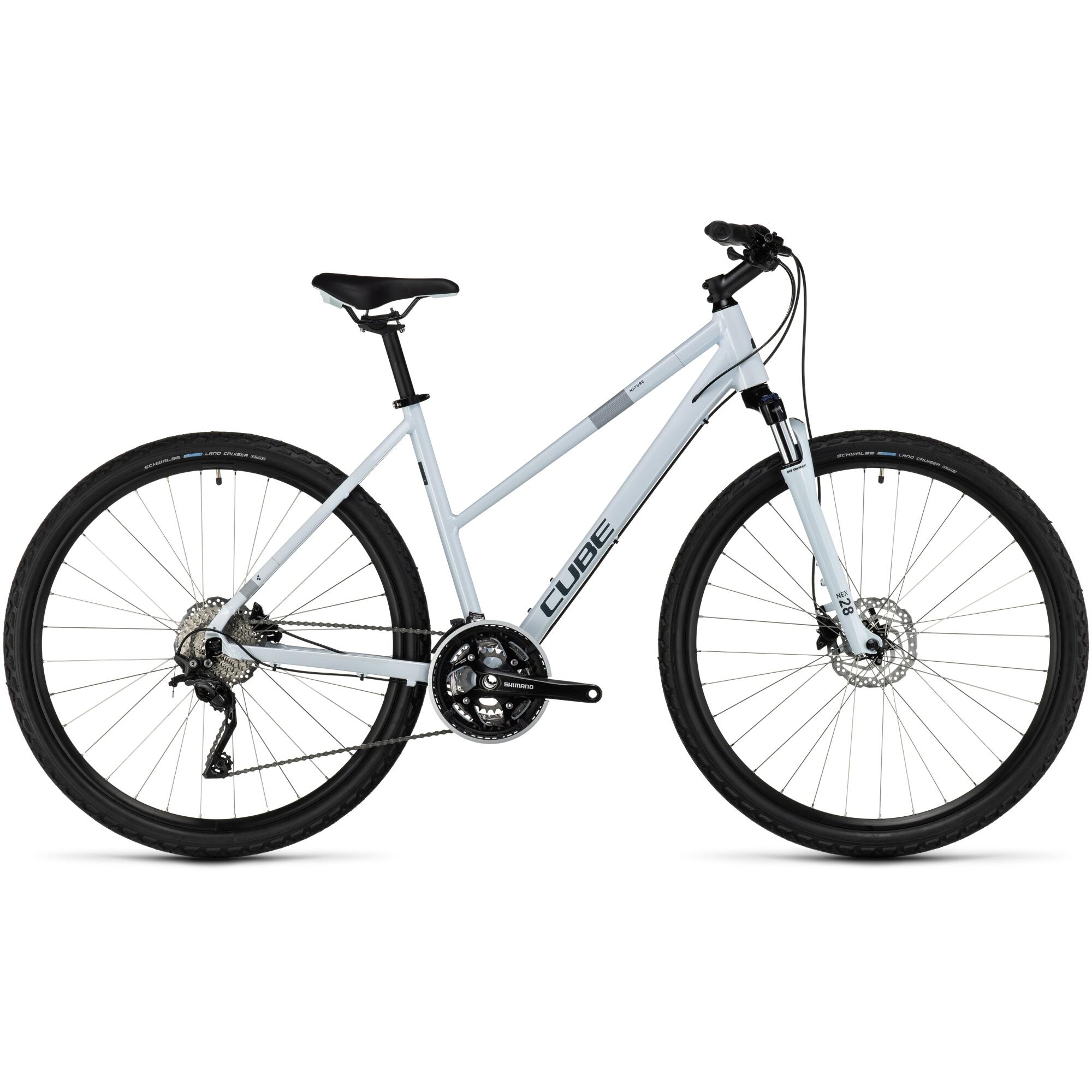 CUBE Nature Pro frostwhite'n'grey Trapeze 2024
