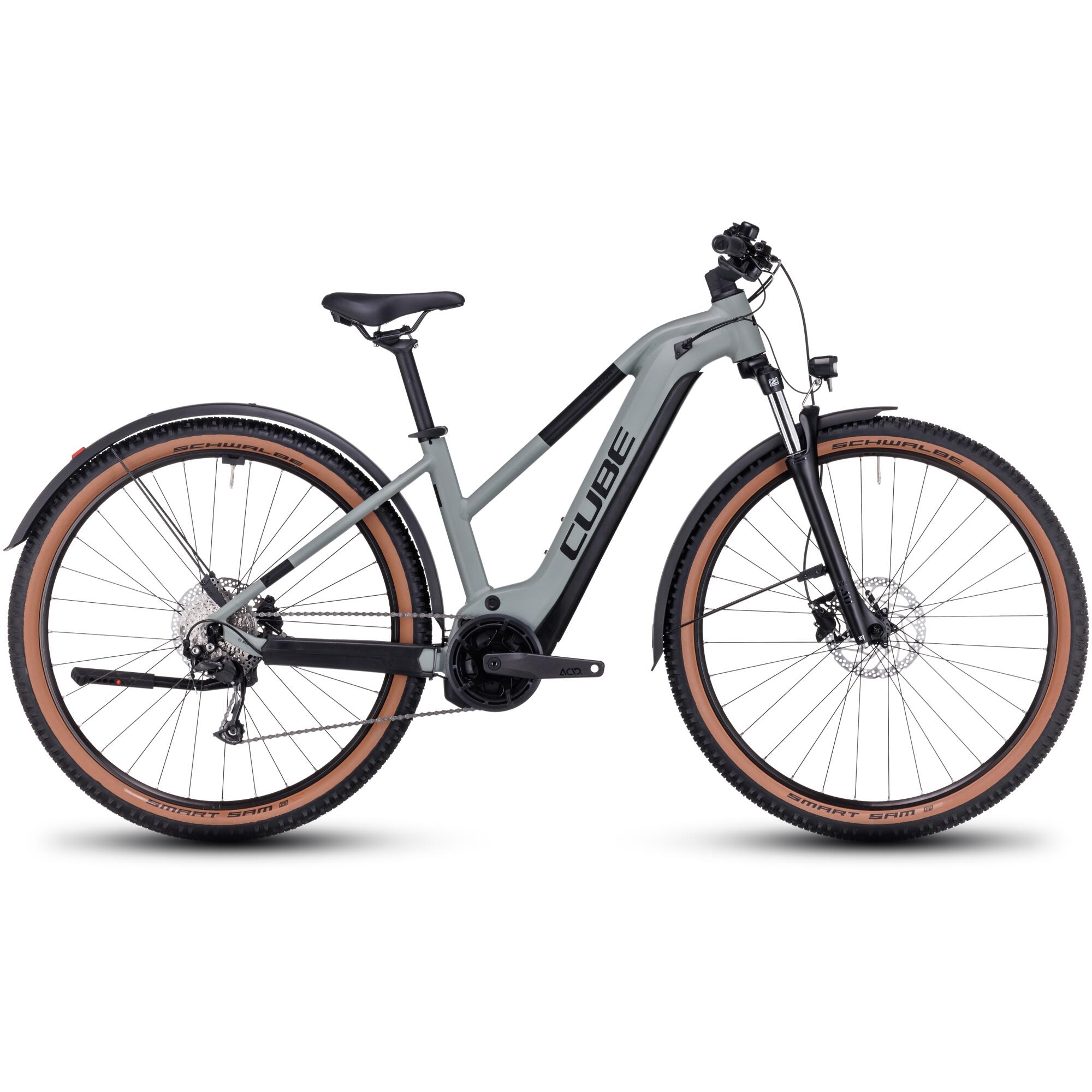 CUBE Reaction Hybrid Performance 500 Allroad grey Trapeze 2024