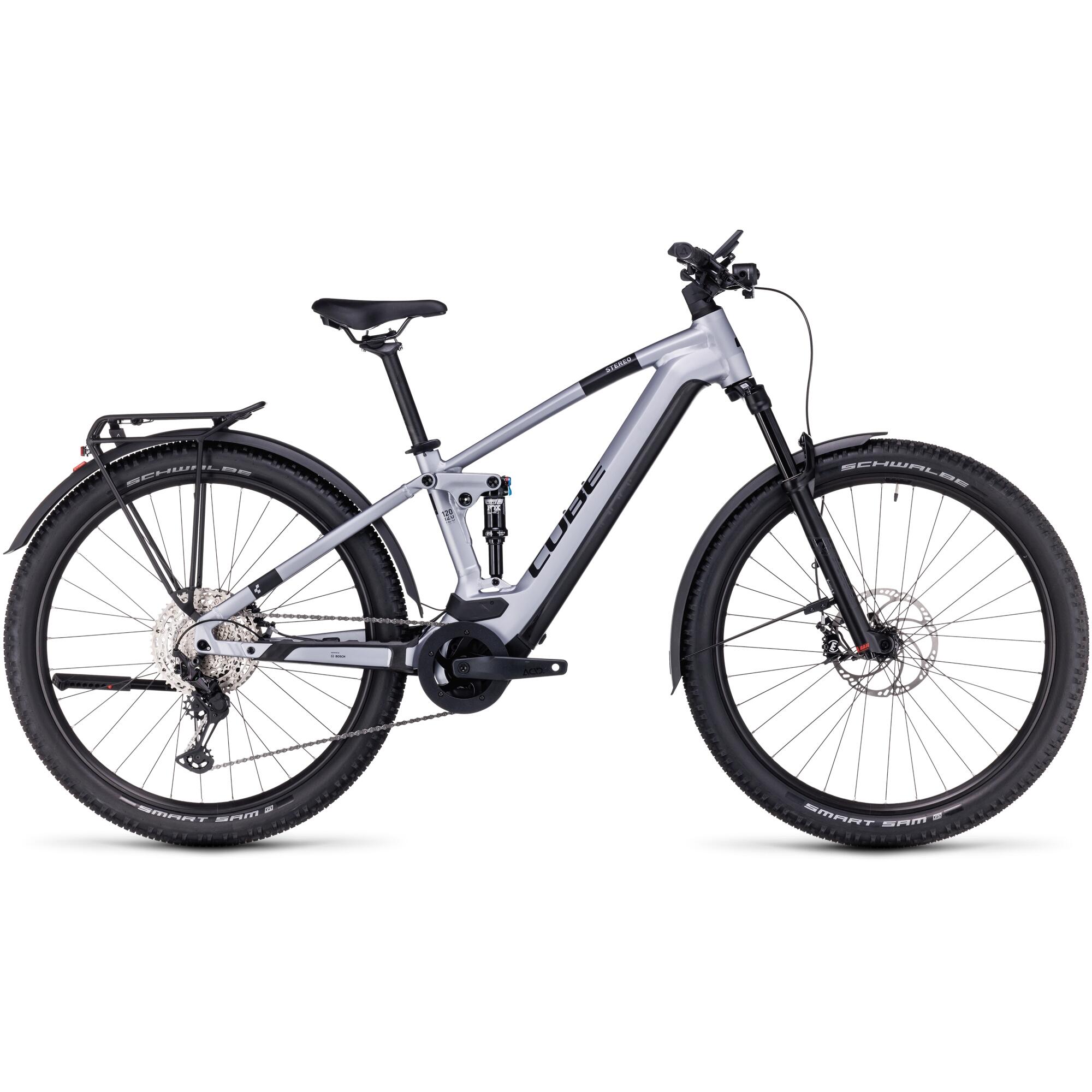 CUBE Stereo Hybrid 120 Race Allroad 750 silver'n'black 2024