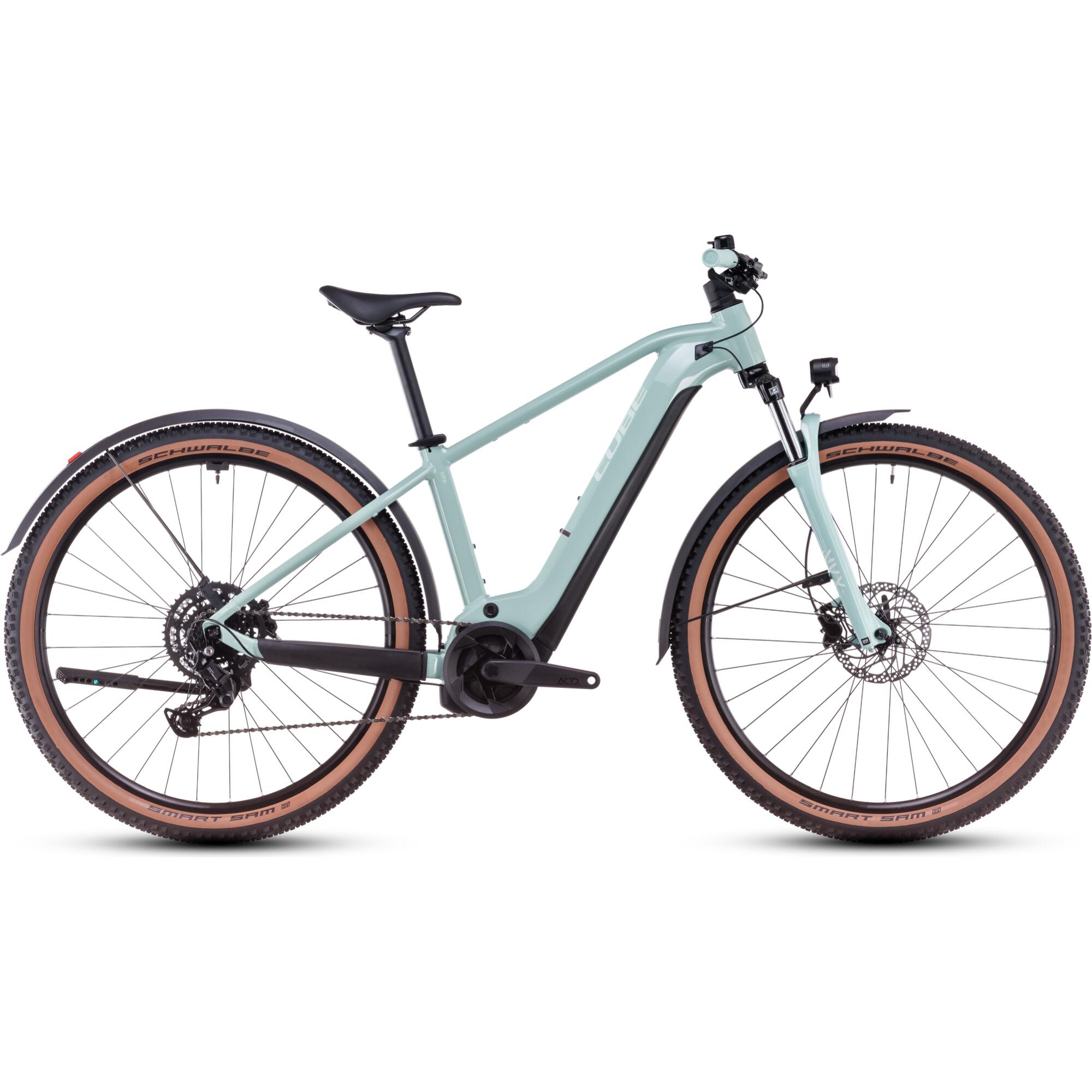 CUBE Reaction Hyb. Perf. 500 Allroad blue'n'white 2025