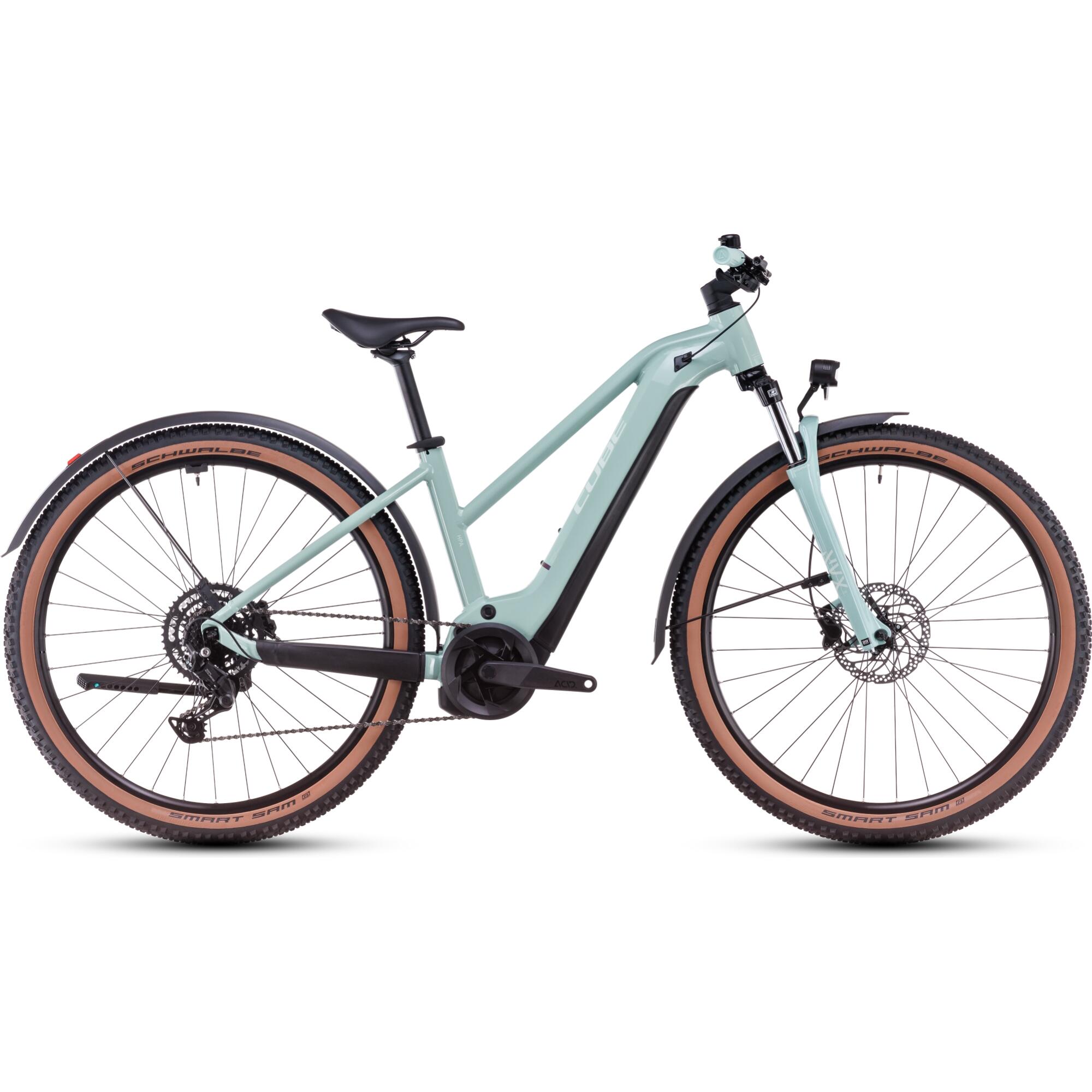 CUBE Reaction Hyb. Perf. 625 Allroad blue'n'white Trapeze 2025