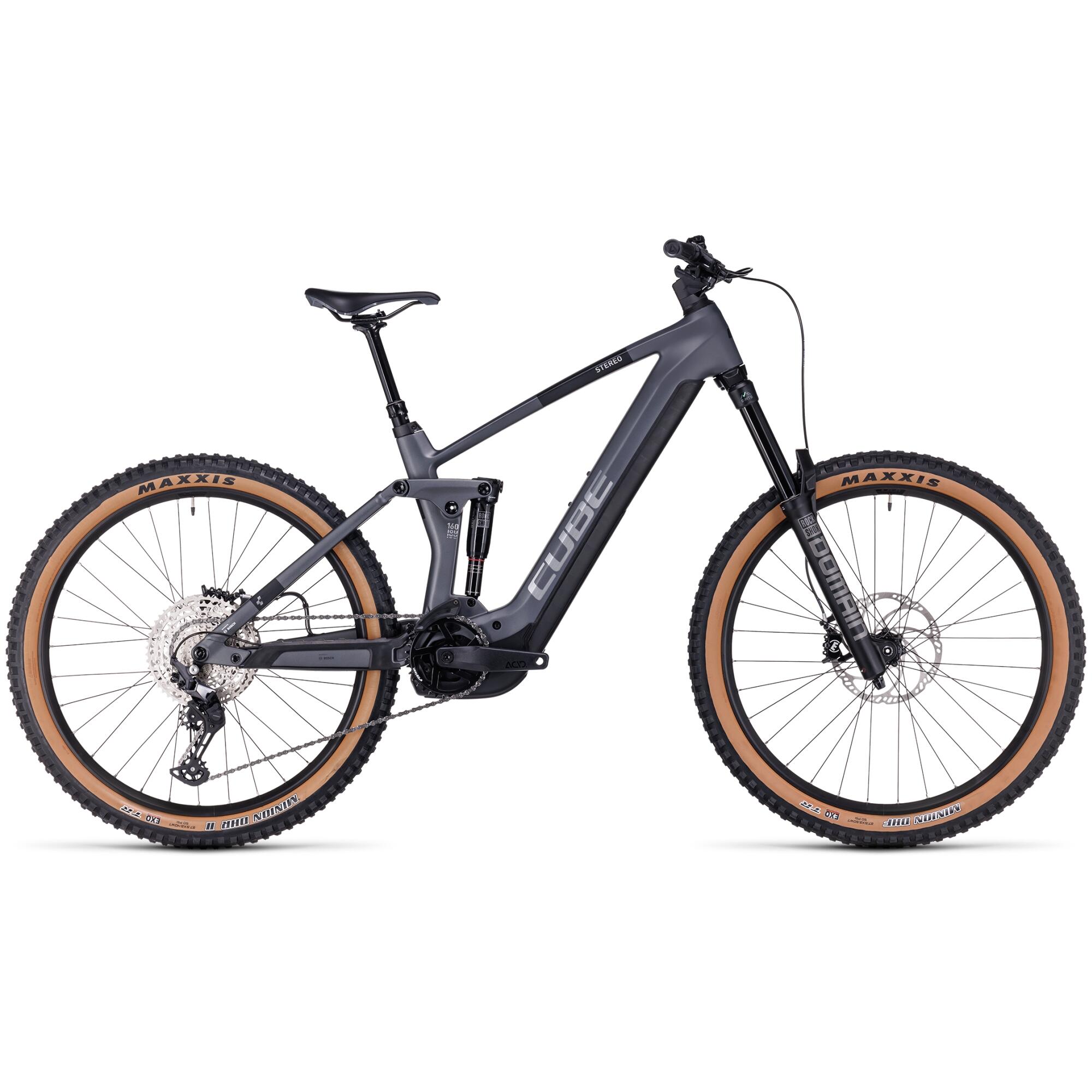 CUBE Stereo Hybrid 160 HPC Race 625 27.5 2023