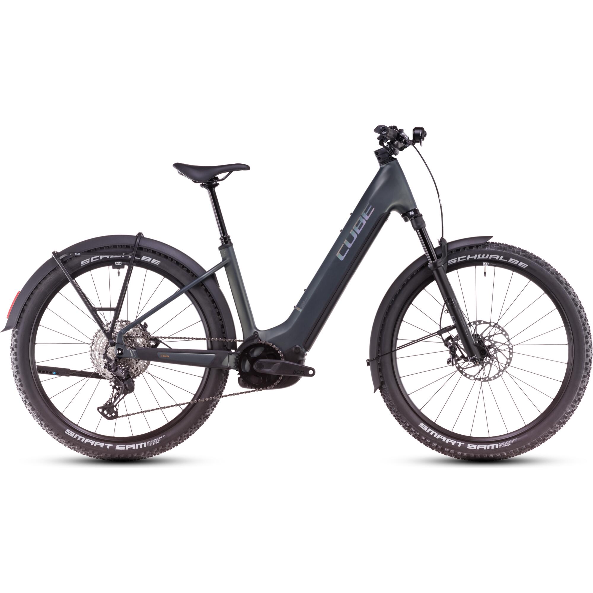 CUBE Reaction Hyb. SLX 800 Allroad green'n'prism Easy Entry 2025