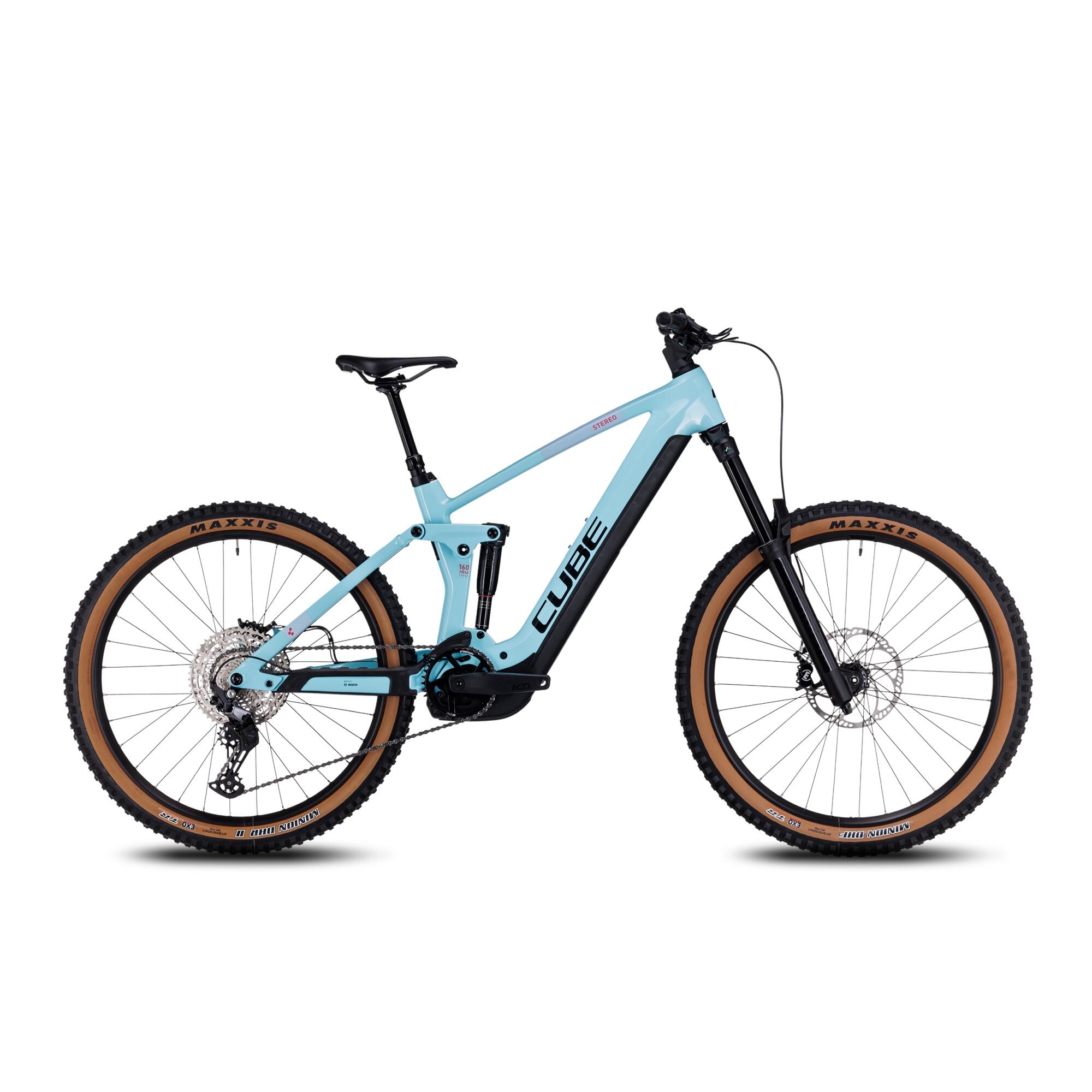 CUBE Stereo Hybrid 160 HPC Race 750 27.5 iceblue 2023