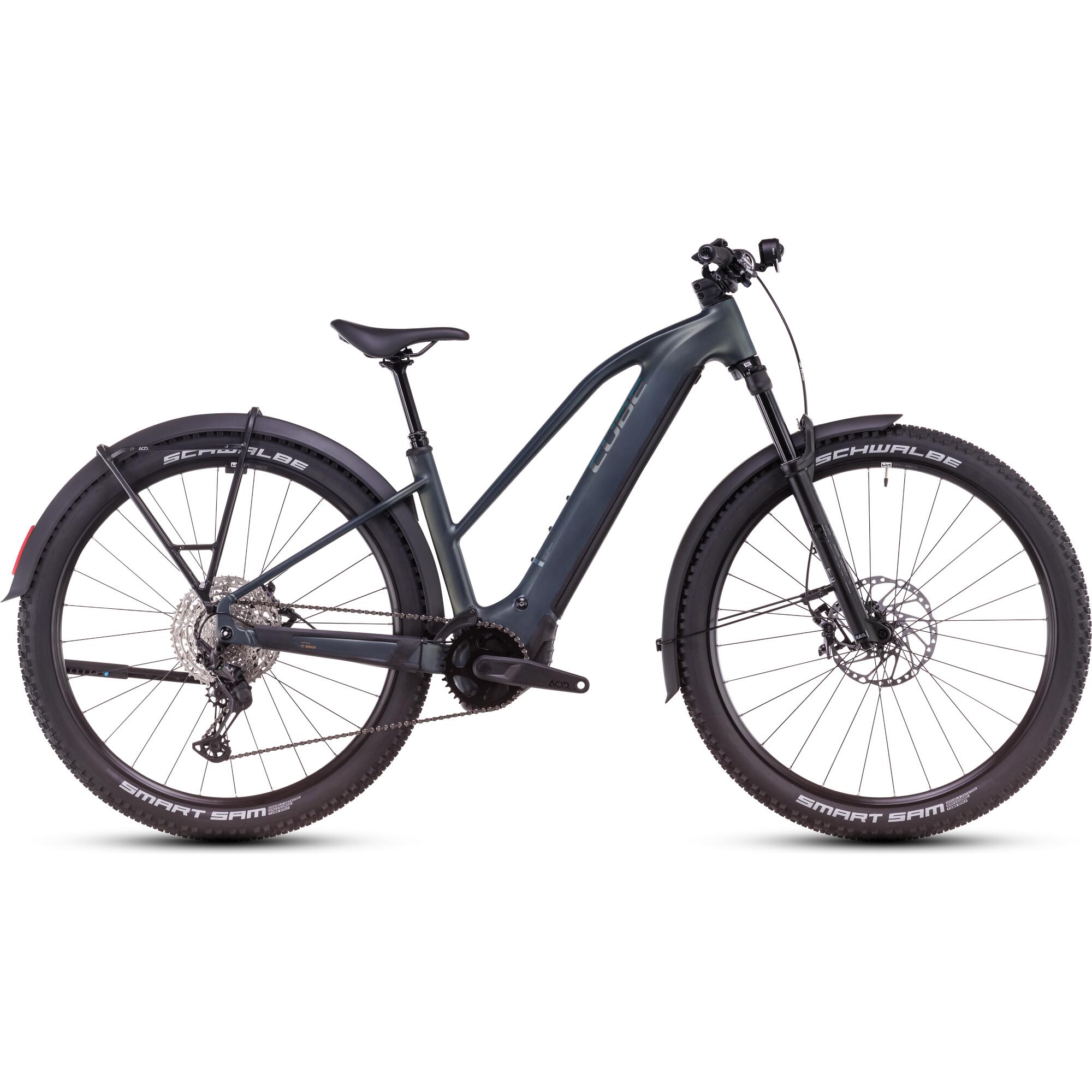 CUBE Reaction Hyb. SLX 800 Allroad green'n'prism Trapeze 2025