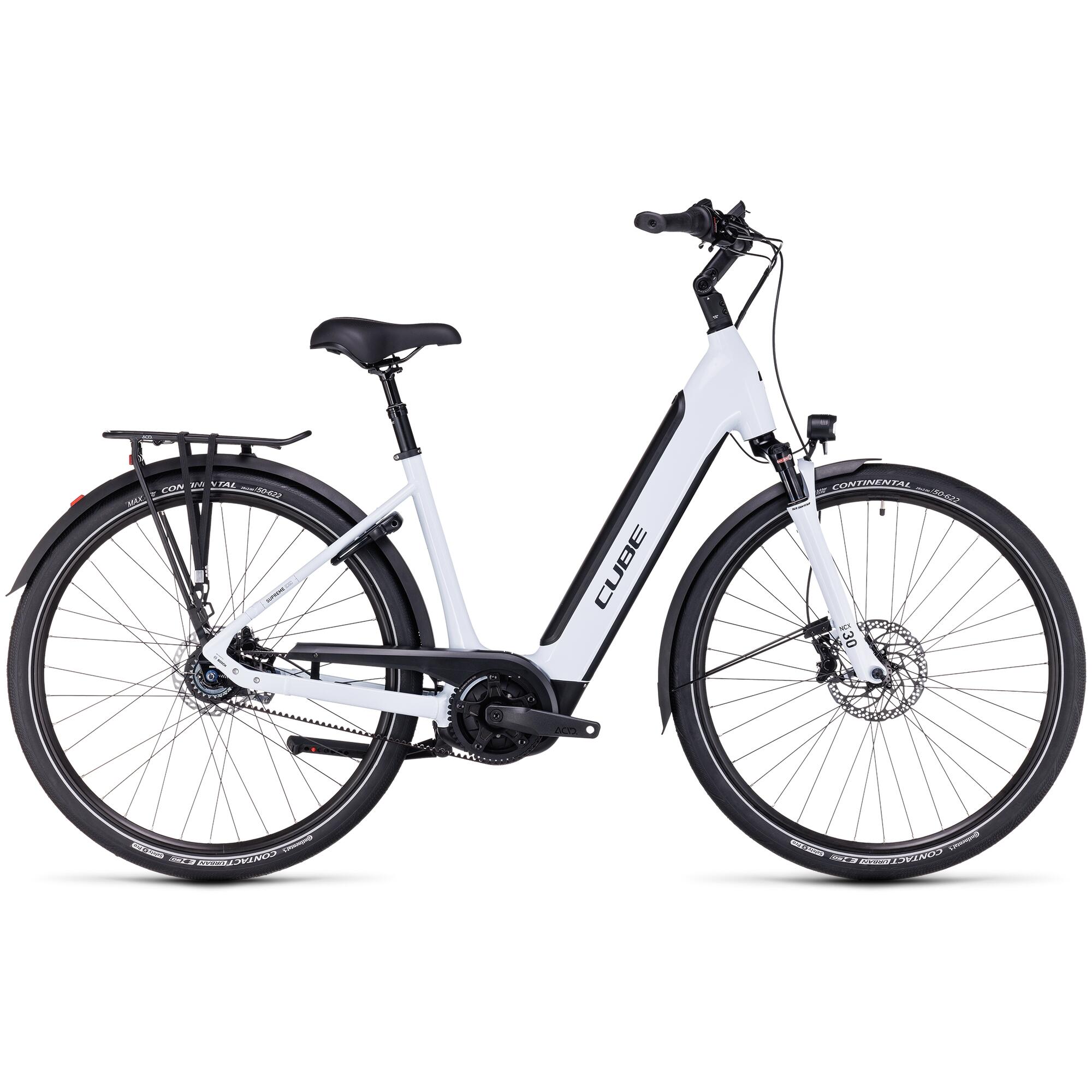 CUBE Supreme RT Hybrid EXC 625 flashwhite'n'black Easy Entry 2023