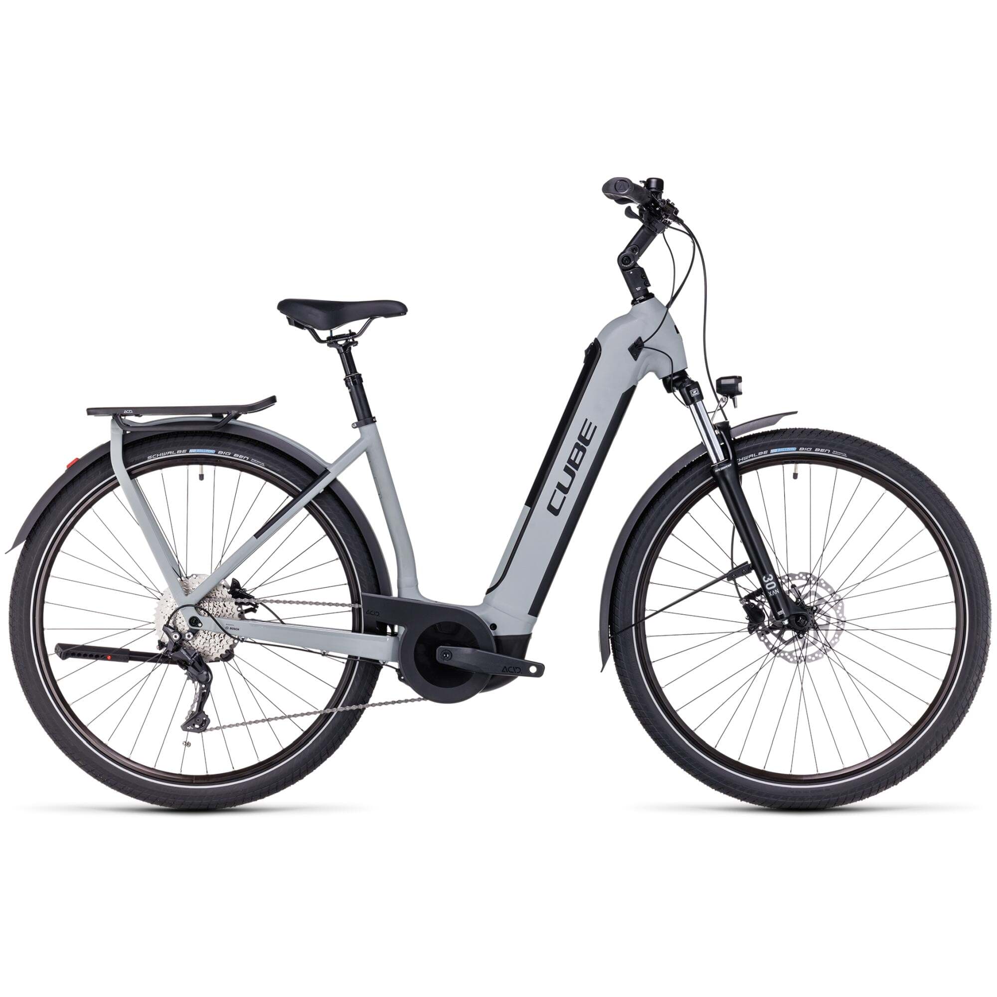 CUBE Kathmandu Hybrid ONE 625 swampgrey'n'black Easy Entry 2023