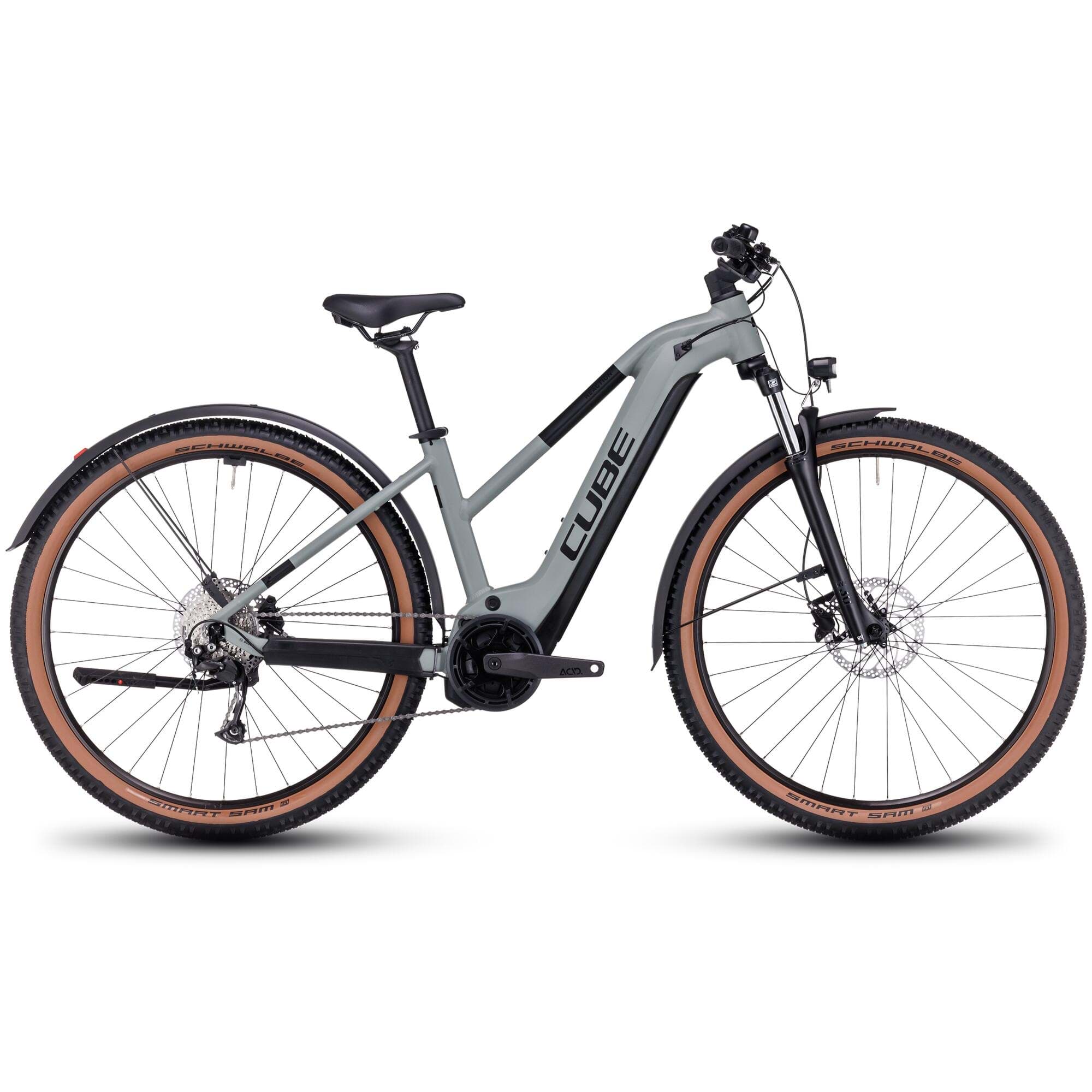 CUBE Reaction Hybrid Perf. 625 Allroad grey'n'black Trapeze 2023