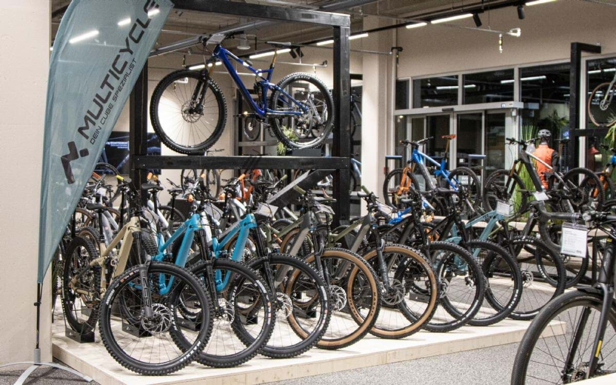 Verkaufsraum der Bike365 Filiale Klagenfurt, Ansicht 3