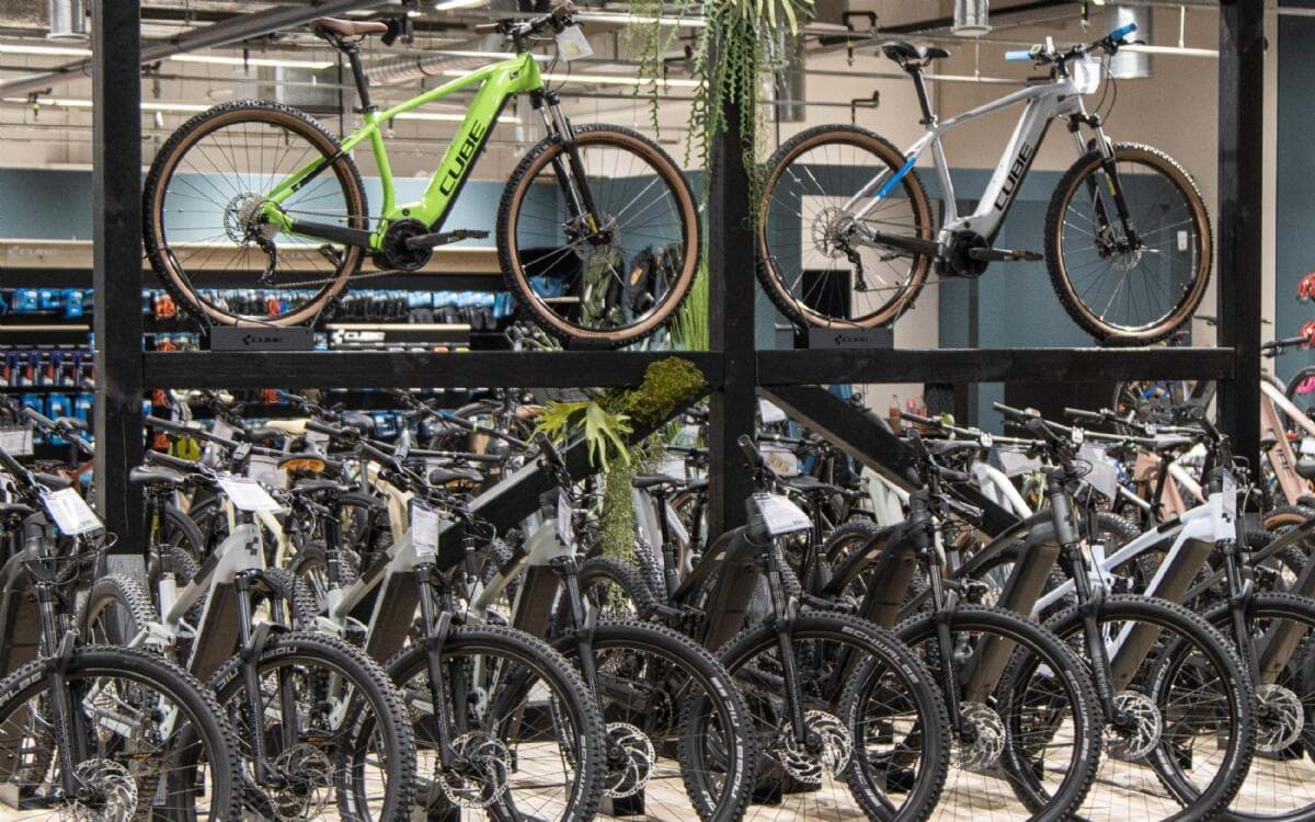 Verkaufsraum der Bike365 Filiale Klagenfurt, Ansicht 5