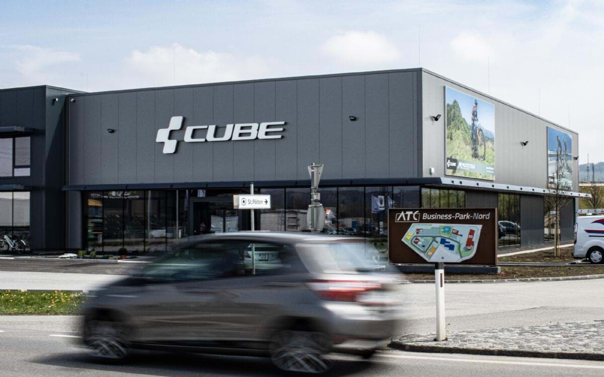 Verkaufsraum der Bike365 Filiale St. Pölten, Ansicht 1