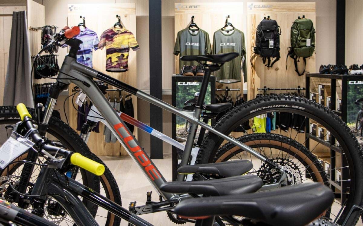 Verkaufsraum der Bike365 Filiale St. Pölten, Ansicht 6