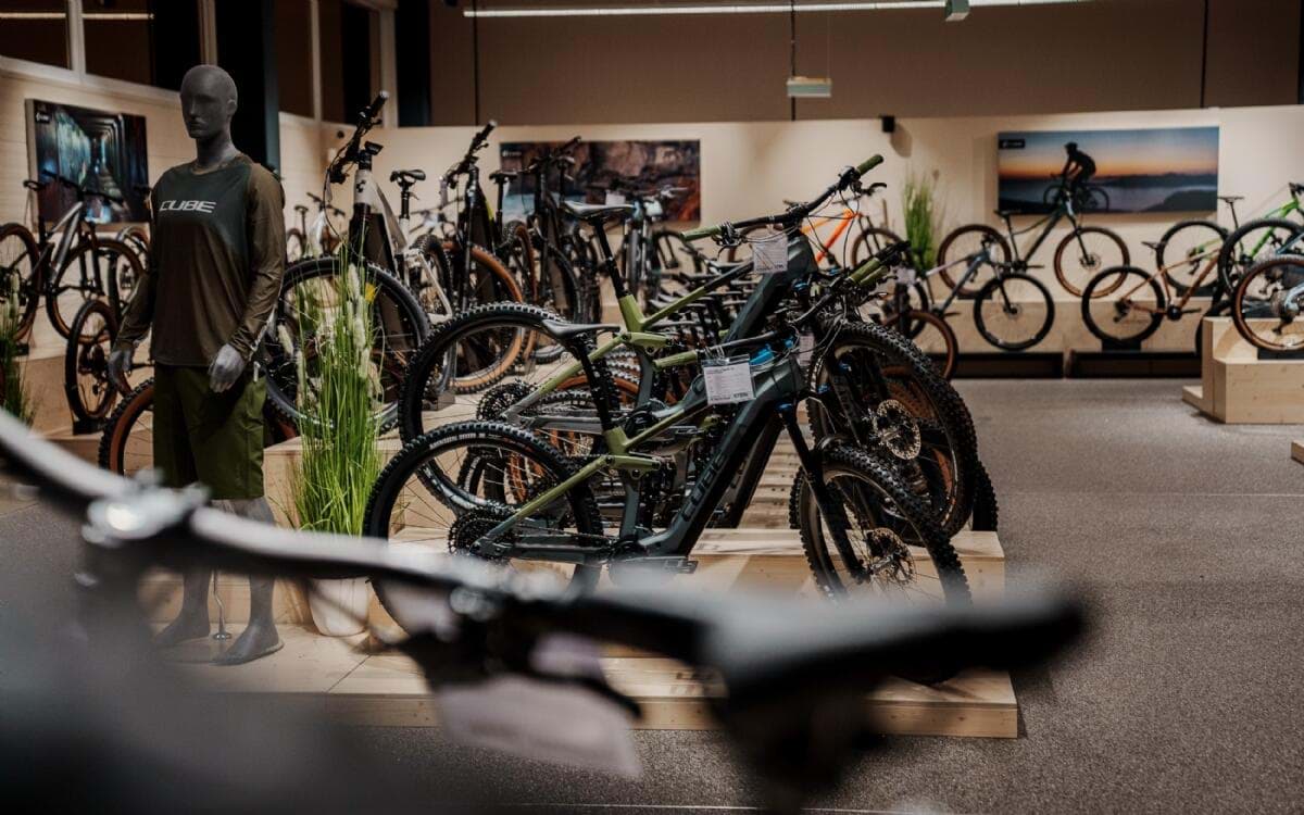 Verkaufsraum der Bike365 Filiale Wien Ost, Ansicht 5